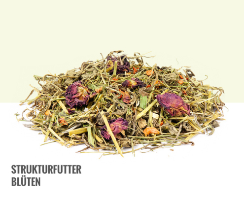 Strukturfutter mit Kräutern für Pferde